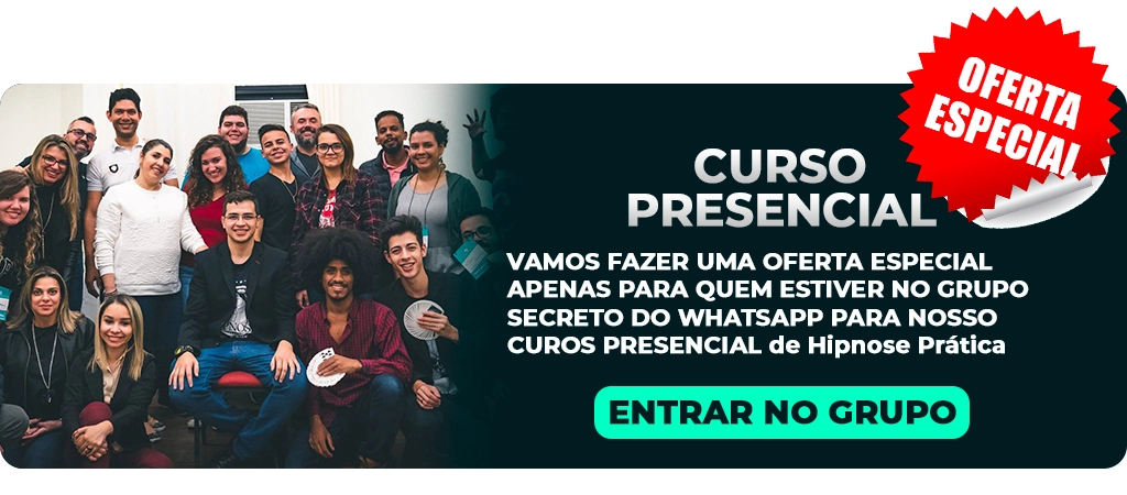 Curso de hipnose presencial em são paulo com desconto especial